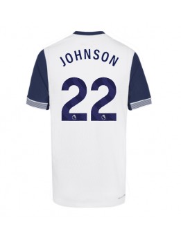 Muži Futbalové oblečenie Tottenham Hotspur Brennan Johnson #22 2024-25 Krátky Rukáv - Domáci